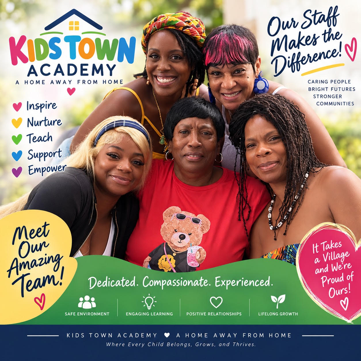 Meet Our Amazing Team - Kidstown Academy Staff